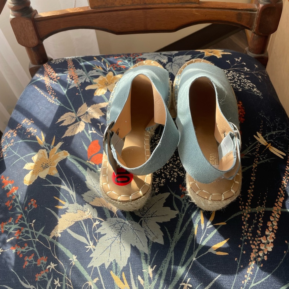 Catherine Malandrino Light Blue Espadrilles - Picture 3 of 7
